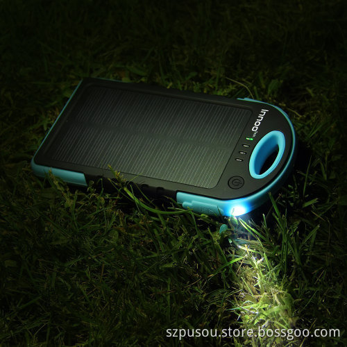 20000mAh Solar Charger Poratble Charger Dual USB Solar Power Bank Battery Charger for iPhone iPad Samsung Android Smartphone Cam